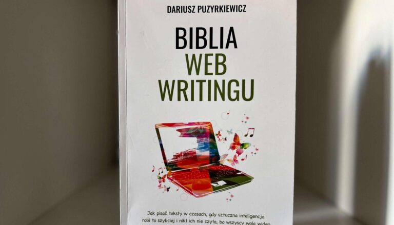 książka Biblia Webwritingu Dariusz Puzyrkiewicz